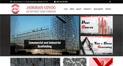 Desktop Screenshot of jaskiranudyog.com